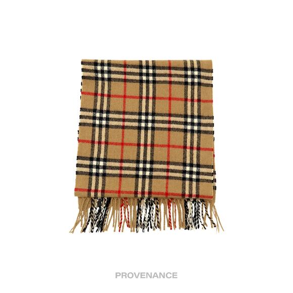 🔴 Burberry Scarf - Nova Check Cashmere - Picture 2 of 5